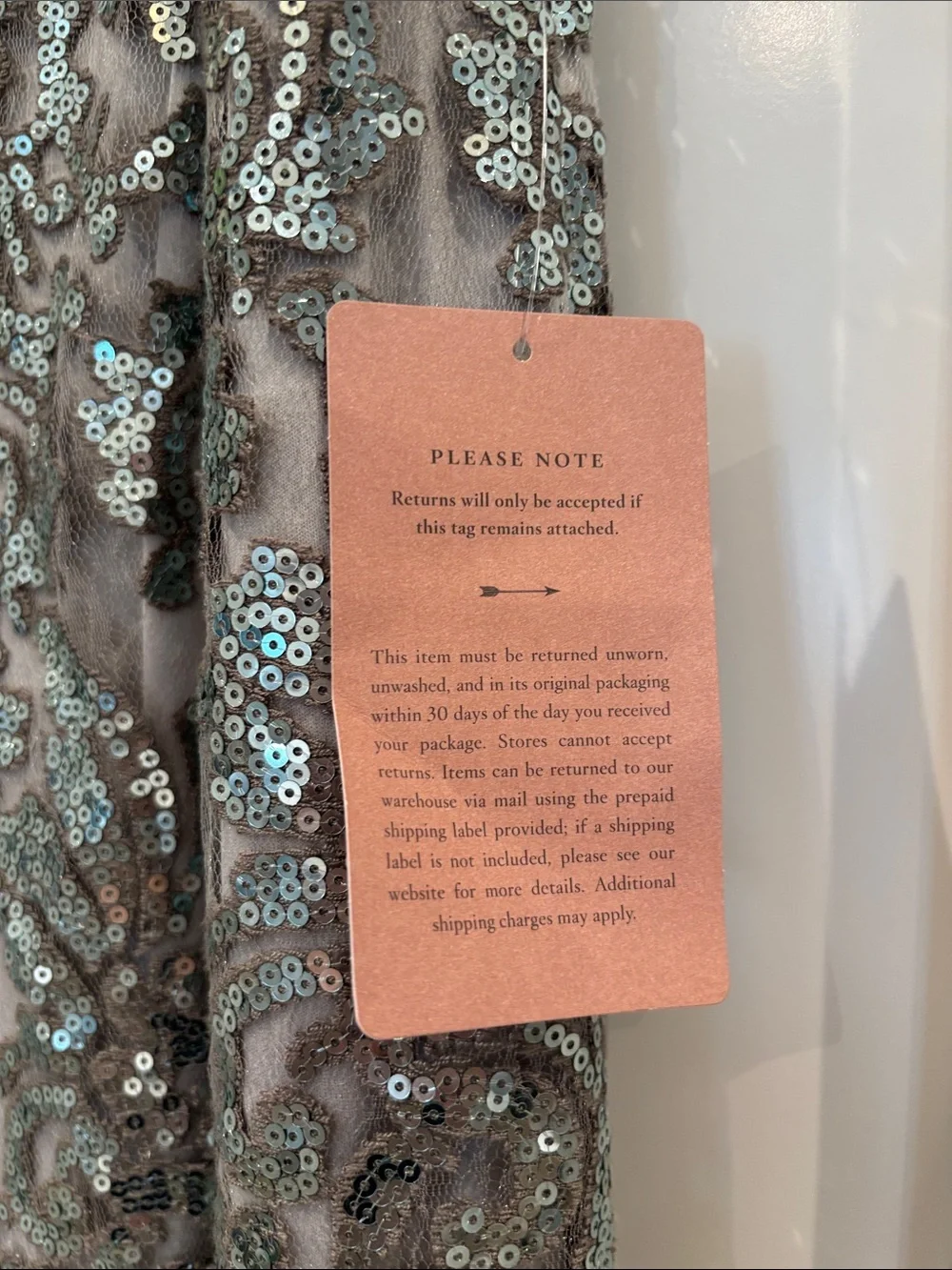 Tadashi Shoji Beaded One-Shoulder Gown in Sage Green